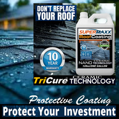 NANO ROOF PROTECTION 10 YEAR STAIN FADING CERAMIC COATING FOR ASPHALT SHINGLES