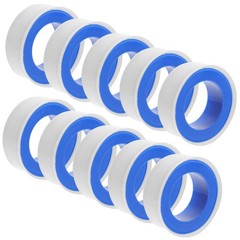 10 Rolls Plumbers Ptfe Tape Industrial Thread Sealant Tape for Pipe Repair