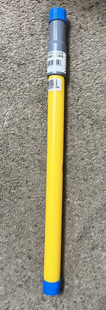 HOME-FLEX 3/4 in. IPS Poly DR 11 to 3/4 in. MIP Underground Yellow Poly Gas Tran