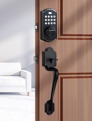 M19 Front Door Lock Set, Keyless Entry Deadbolt with Handle ORB | 50 User Cod…