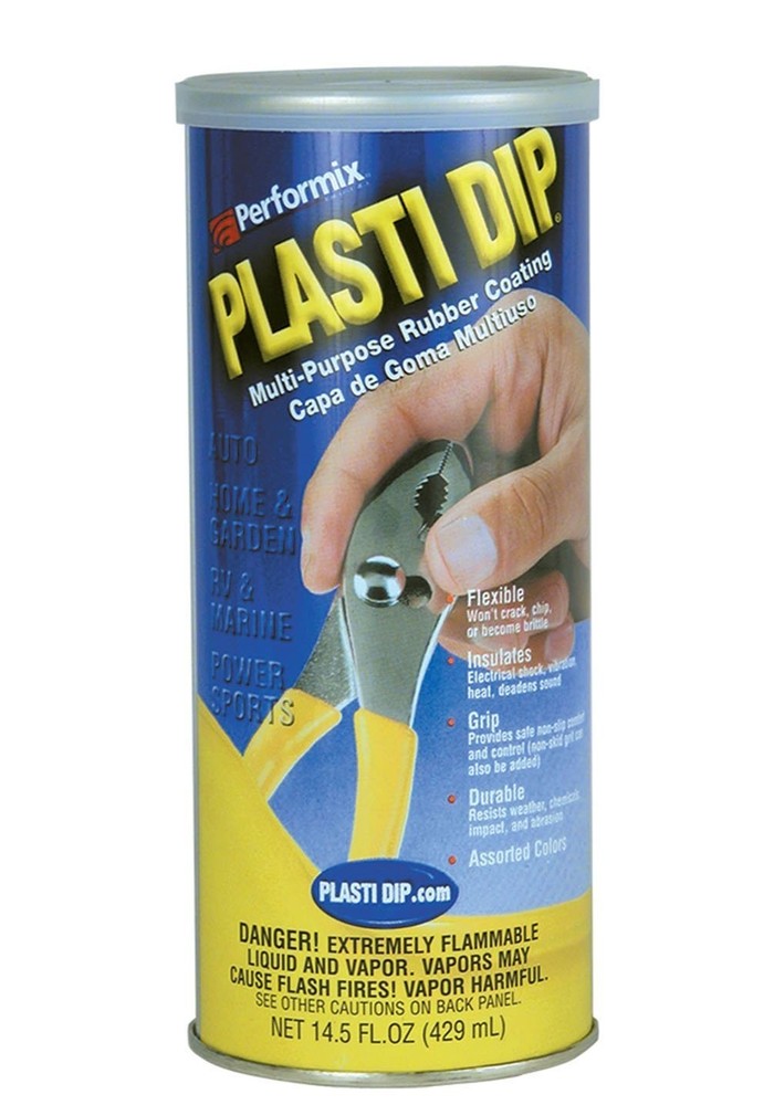 “Yellow Liquid Rubber Coating for Automotive, Tools & DIY Projects 14.5 Oz”