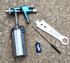 Binks Mach 1 Cub HVLP Outfit #98-1155 Siphon Feed Touch-Up Spray Gun w/ 8oz Cup