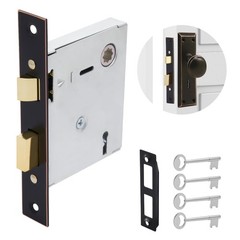 Old Mortise Lock Replacement Parts 1 Pack, Oil Rubbed Bronze