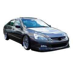 Smoke Tinted Tape-On Side Window Visors 4-PC for 2003-2007 Honda Accord 4-Door