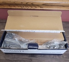 Commercial Hydraulic Door Closer, Self-Closing, Spring Size 3, Surface Mount