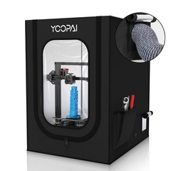 YOOPAI 3D Printer Enclosure, Dustproof Tent Constant Medium, Black