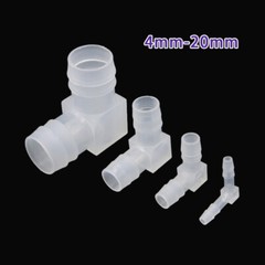 4mm-20mm L-shaped Joint Hose Pipe Tube Plastic Right Angle Connector Joiner
