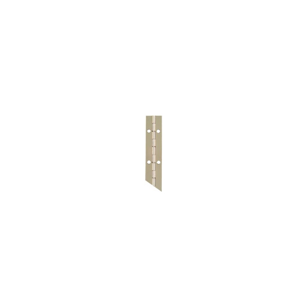 National Hardware N148-221 1-1/16 x 30 In. Nickel Continuous Hinge – Quantity 1
