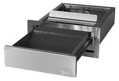12″ W x 16-3/4″ D x 3-3/4″ H Thru-Wall Transaction Drawer Extends 11″ L