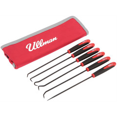 Ullman Devices Corp. Six Piece 9-3/4″ Long Hook & Pick Set CHP6-LP