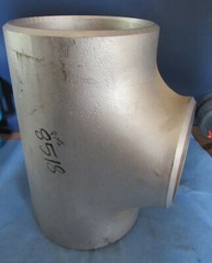 Reducing Tee 8″ x 6″ Schedule 40, A403-WP316-L Stainless Butt Weld Pipe Fitting