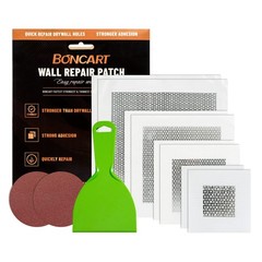 Drywall Repair Kit, Self~Adhesive Patch for Large Holes, 2/4/6/8 Inch