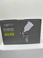 HVLP Spray Gun With Air Regulator, Gravity-Feed -1202S1128