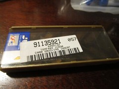 TGMF 404 IC830 Utility double-ended inserts for ext and int grooving QTY 10