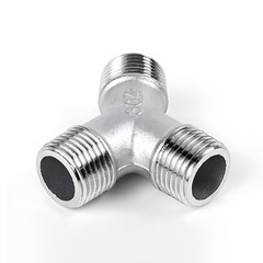 3-Way BSP Male Female Thread Connector Pipe Adapter Fitting Tube A2 1/4″ – 2″