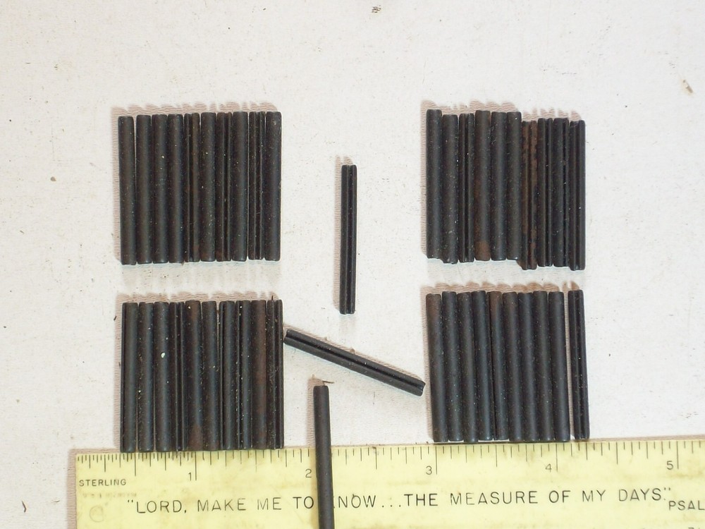 Hardware ROLL PINS SPLIT BUSHING 1/8 INCH x 1 1/4 060000-004 05900-03665-71 2Pk