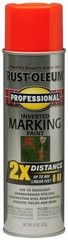 Rust-Oleum 266590 Professional 15 Ounce (Pack of 1), Fluorescent Red-Orange