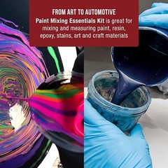Versatile Paint Mixing Essentials in Durable Cups – 12 Piece Comprehensive Kit