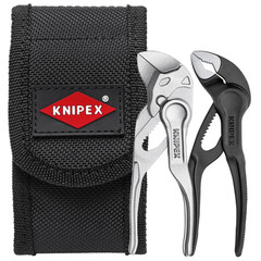KNIPEX 2PC Mini Pliers Set in a Belt Pouch 00 20 72 V04 XS