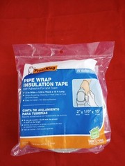 2 Packs Of New Frost King Pipe Wrap Insulation Tape 2″ x 1/8″ x 15′ R Value 2.0