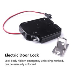 12V DC 2A ELECTRIC MAGNETIC LOCK INTELLIGENT CABINET DOOR LOCK FAIL SECURE