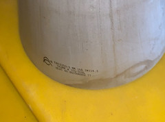 316 Stainless Steel 168.3 x 114.3 butt weld pipe reducer (6 inch x 4 inch NPS)