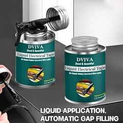 Waterproof Liquid Electrical Tape Wire Cable Repair Insulating Sealant Quick Dry