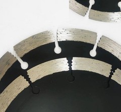 6-pack 5 inch diamond blade for cutting concrete, stones and masonry materials