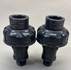 2PACK SLG UPVC Valve Pipe Fittings 1/2″ DN15 150 PSI 20 mm Male adapter PN25