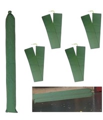 Long Sand Bags for Flooding Thickened Canvas Flood Protection Sandbag Tube 4pck