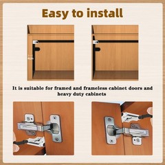 25 Pcs Soft Close Cabinet Door Damper, Soft Close Dampers for Cabinet Doors/W…