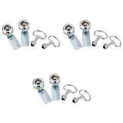 3 PCS Electrical Box Lock Heavy Duty Triangle Power Cabinet Sturdy
