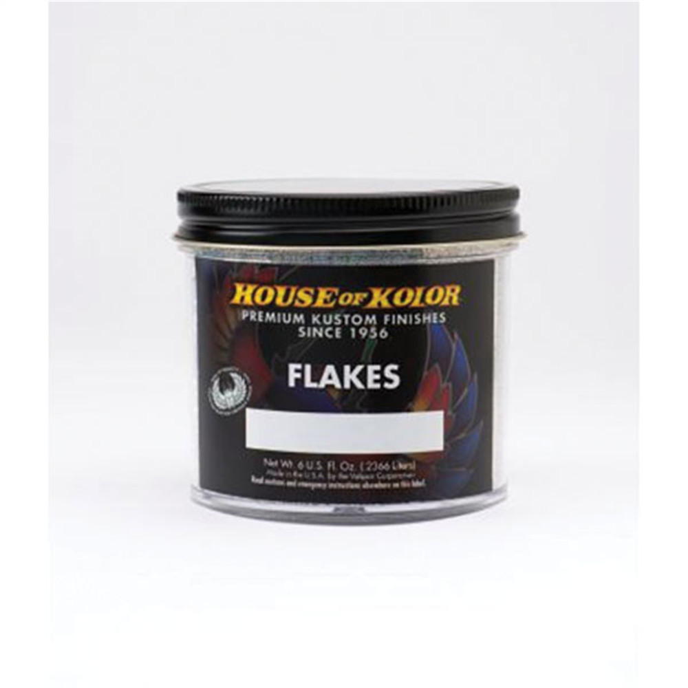 House Of Kolor F20-C01 F Series Dry Flake, 6 oz Can, Red, 1/128th Rectangle HOK