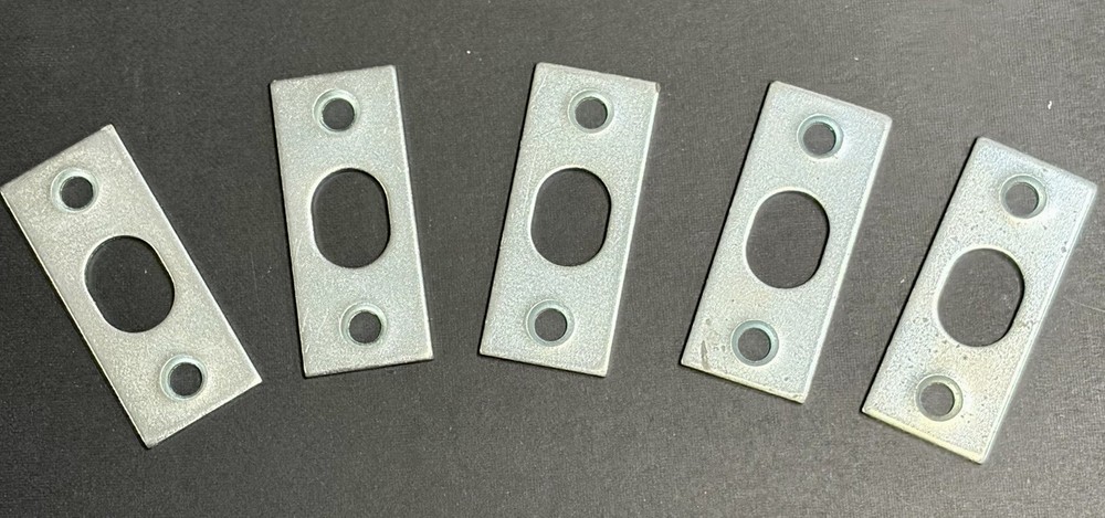 Flush Bolt Strike Satin Chrome Lot 5
