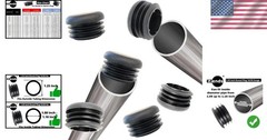 Weather-Resistant Plastic Plugs, 100 Pack – Floor Protectors