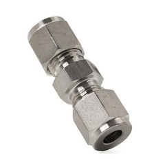 1Pc 1/4″ 6.5mm Equal OD Straight Through Ferrule Pipe Tube Fitting Connector
