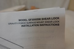 Locknetics GF3000 Series Gravity Force DSM/MBS Electromagnetic Shearlock 12/24V