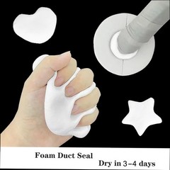New Type 10 White Seal Putty Waterproof Duct Seal Repair Sealing Clay, Quick …