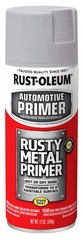 Rust-Oleum 249331 Automotive Rusty Metal 12 Ounce (Pack of 1), Light Gray