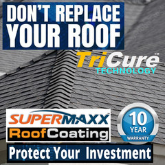 ROOF COATING FOR SHINGLES 10 YEAR TRICURE NANO ROOF CLEAR COATING – 5 GALLONS