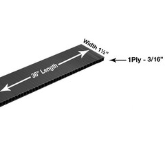 RafterVent Multi-Purpose 1-½” x 3/16″ x 36″ Roofing & Siding – 360 Pieces-1080FT