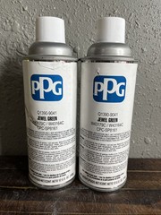 2 Pack PPG Jewel Green Q1390-9041 Spray Paint Aerosol 12oz CPC-SP8161
