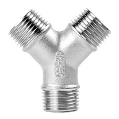 3-Way BSP Male Female Thread Connector Pipe Adapter Fitting Tube A2 1/4″ – 2″