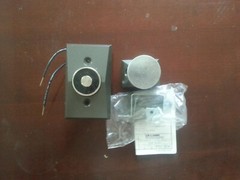 IR LCN 7850SEM Electromagnetic Aluminum Door Release Recessed Wall Mount 120v