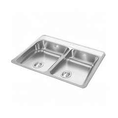 Kindred CDLA3322-6-1N Creemore 33-in LR x 22-in FB x 6-in DP Drop In Double B…