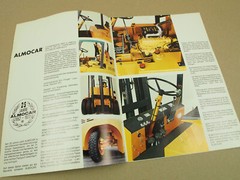 Brochure 25 years Almocar Dachau forklift D 2000 2500 3000 3500 50 60 70 80 100