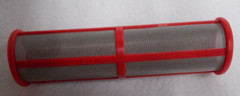 BEDFORD – OUTLET FILTER, 200 MESH, MEDIUM LENGTH, RED – 14-2687