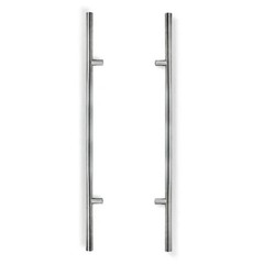 Ives PR-9266/PR-9266F Straight Long Ladder Door Pull Pair, Back-to-Back Mount