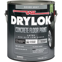 Drylok Low VOC Concrete Floor Paint Dover Gray, 1 Gal. 832779 Drylok 832779