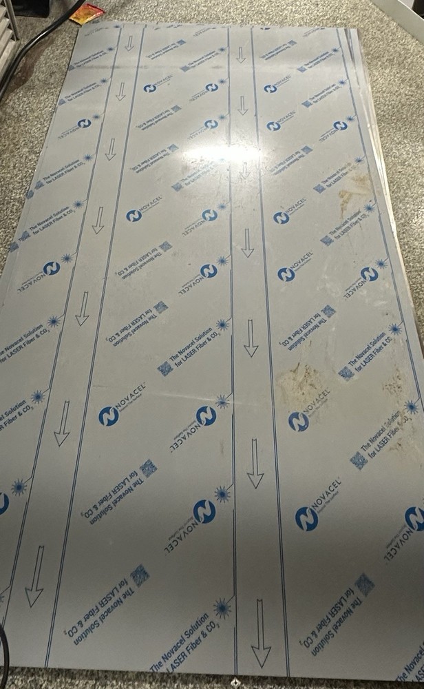 304 Stainless Steel Sheets, 20 Gauge – 48”x 96” #4 Brushed Finish